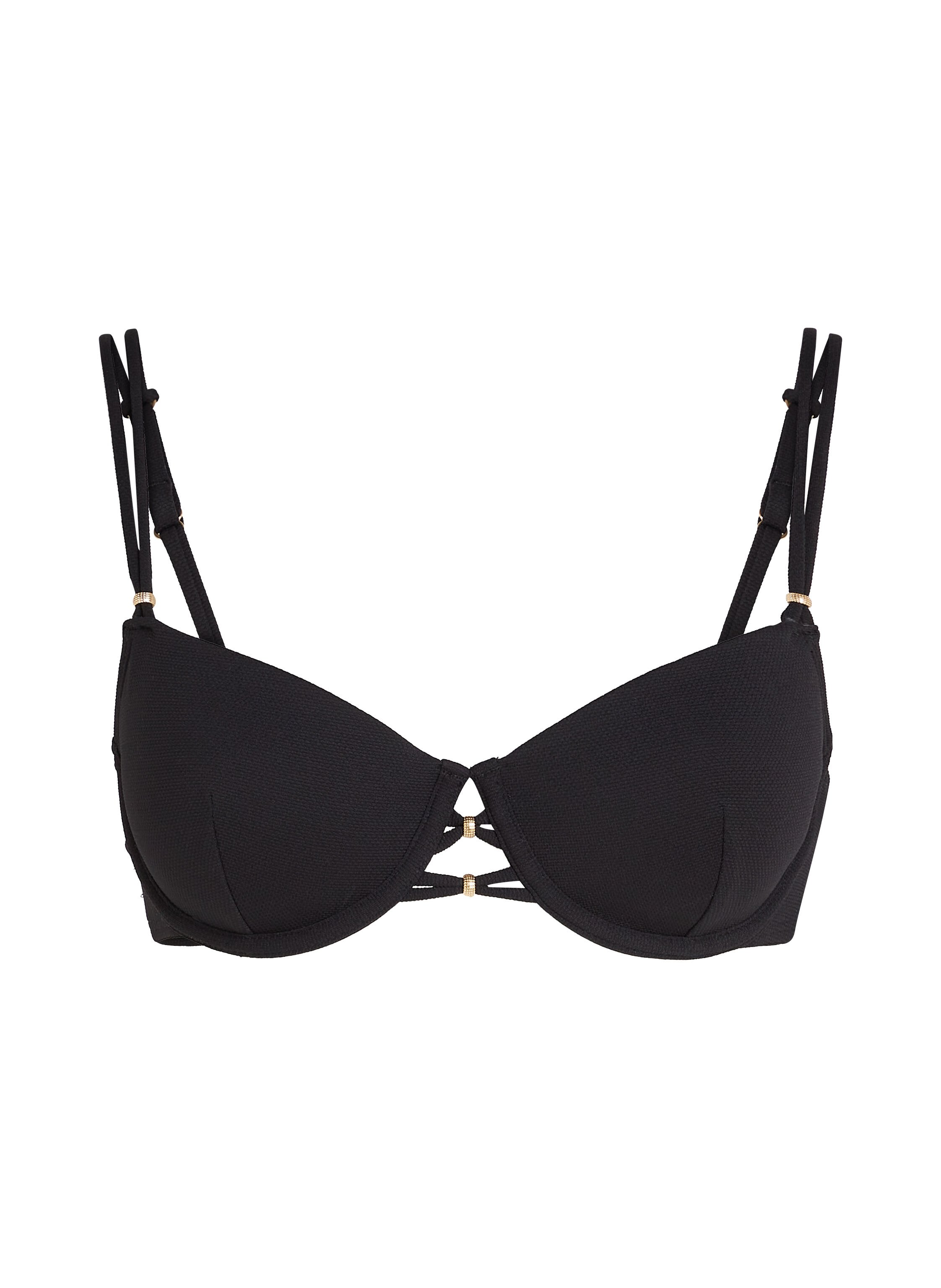Haut de bikini Holbox, Noir Haut de bikini Holbox, Noir