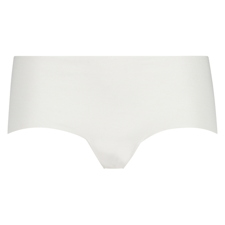 Boxer invisible en coton, Blanc
