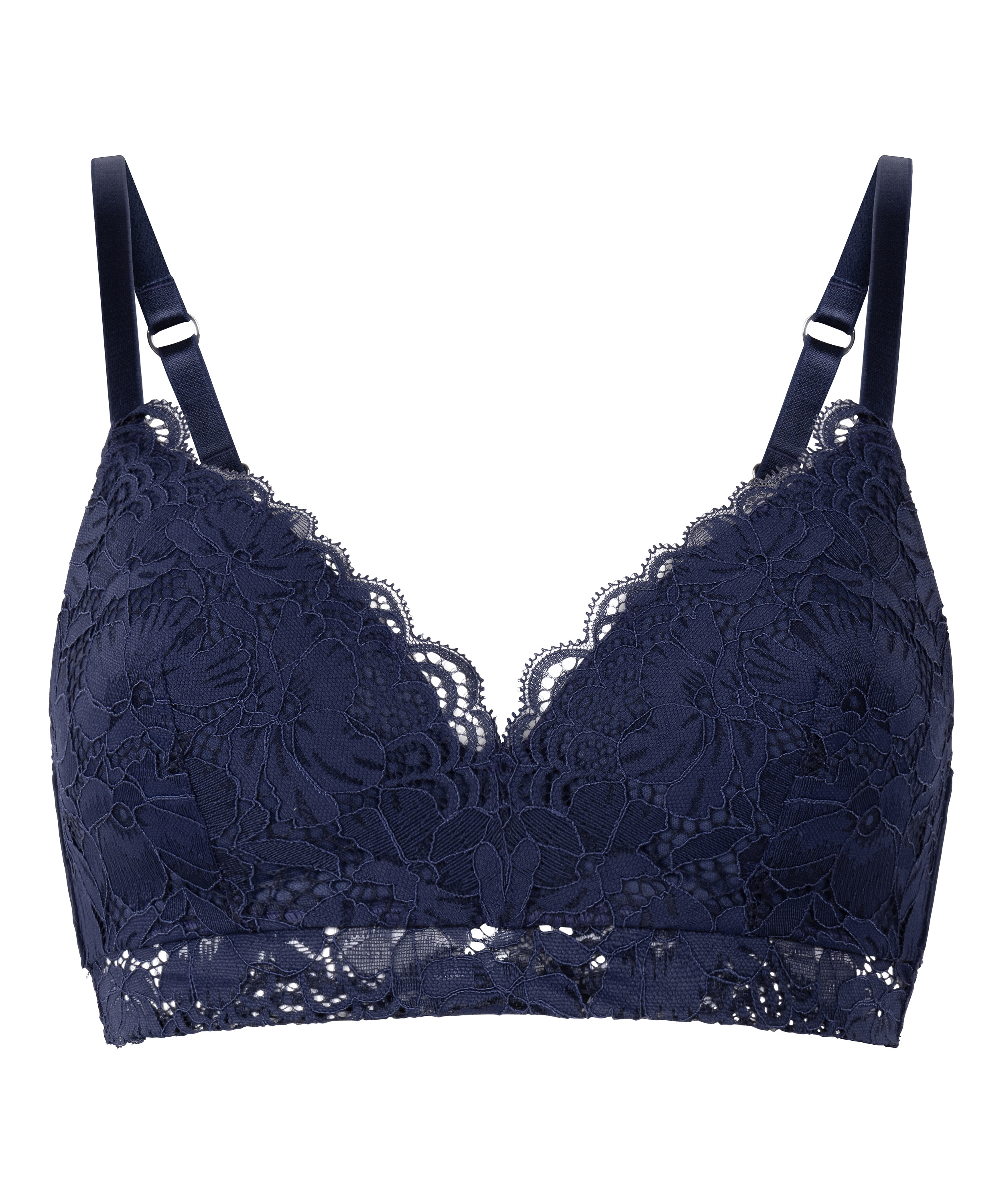 Soutien-gorge sans armatures préformé Andrea, Bleu, main