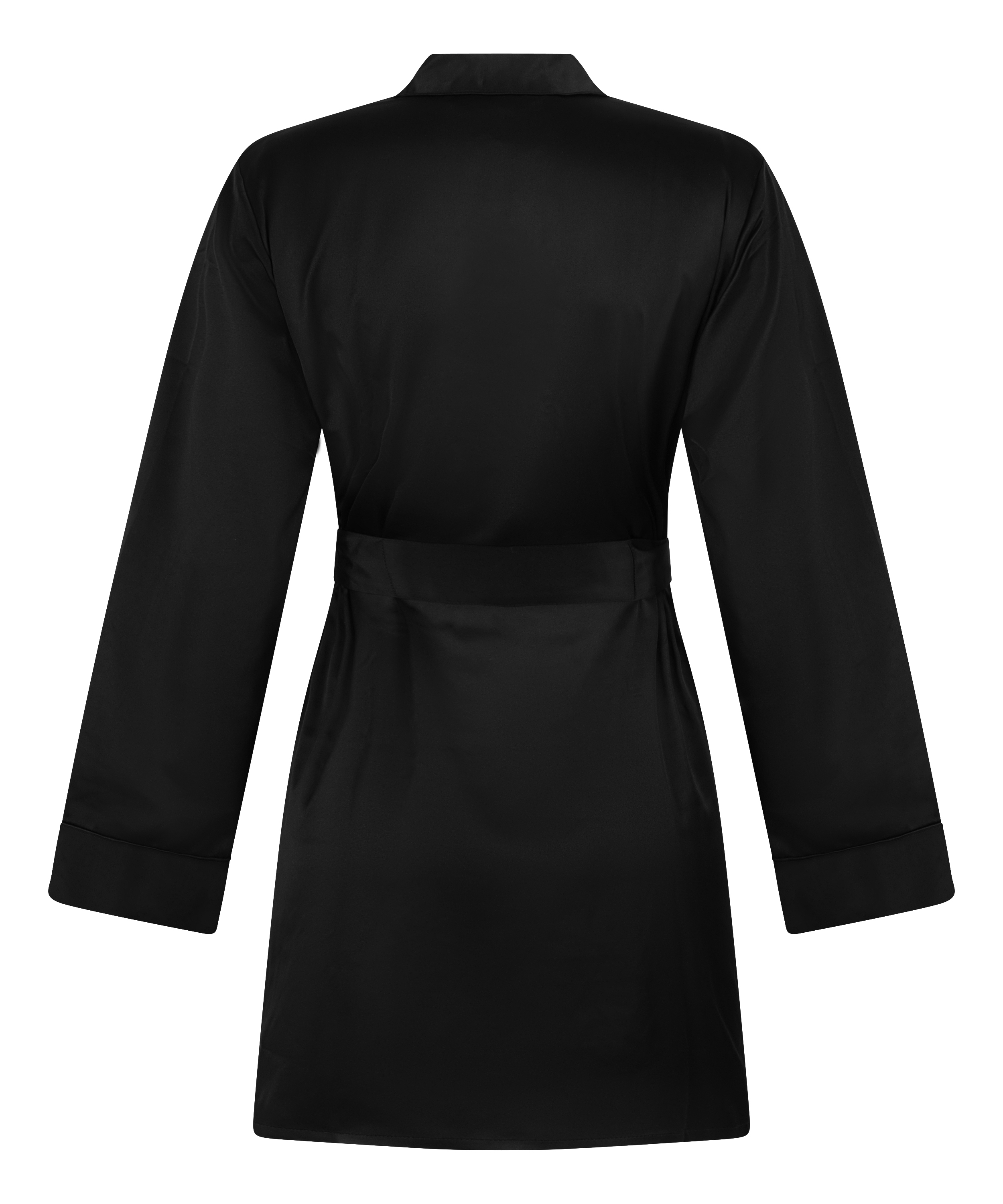 Kimono Satin, Noir, main