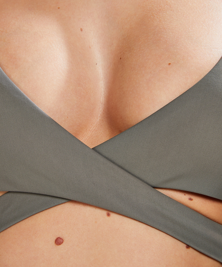 Top de bikini Triangle Tribe, Vert