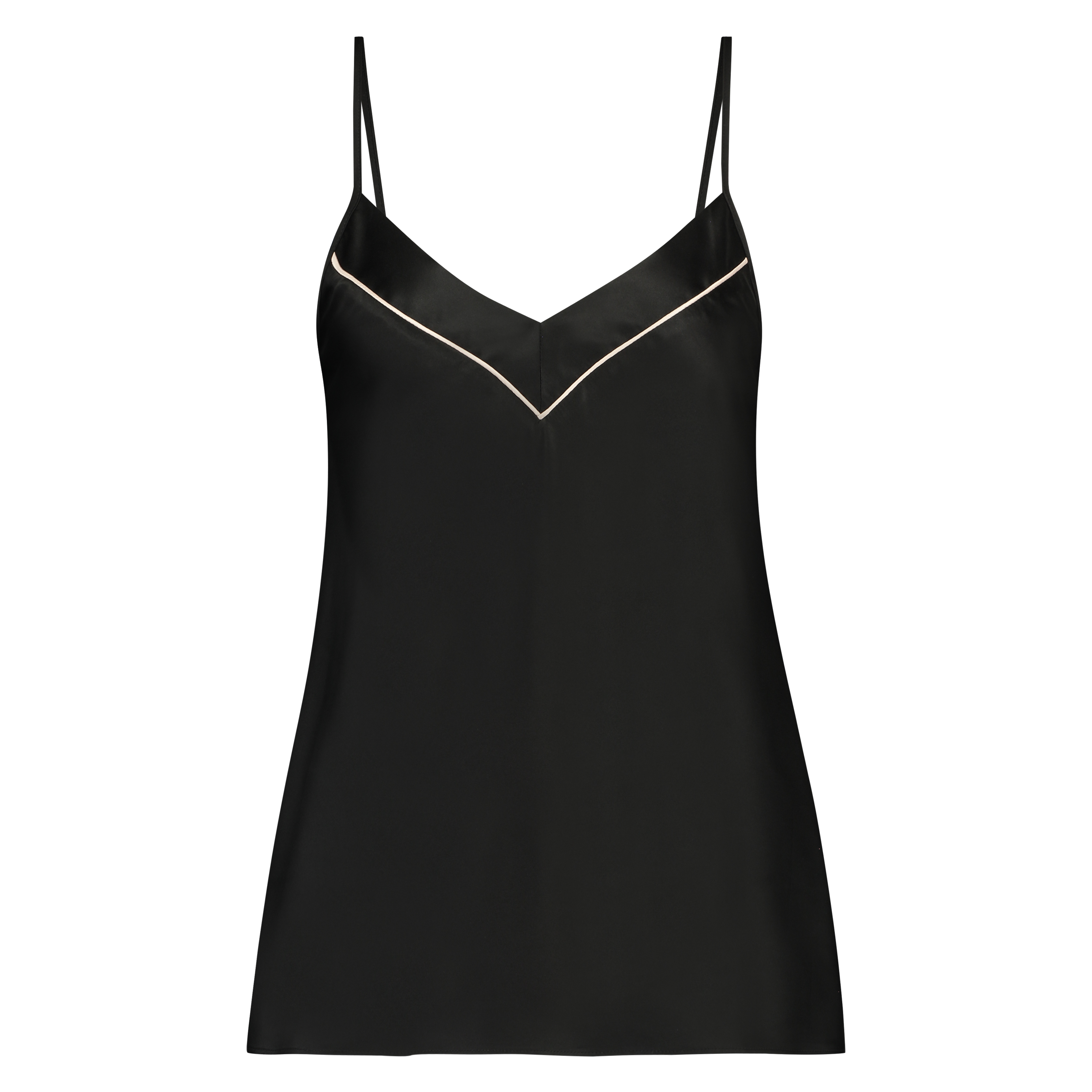 Top Satin Bow, Noir, main