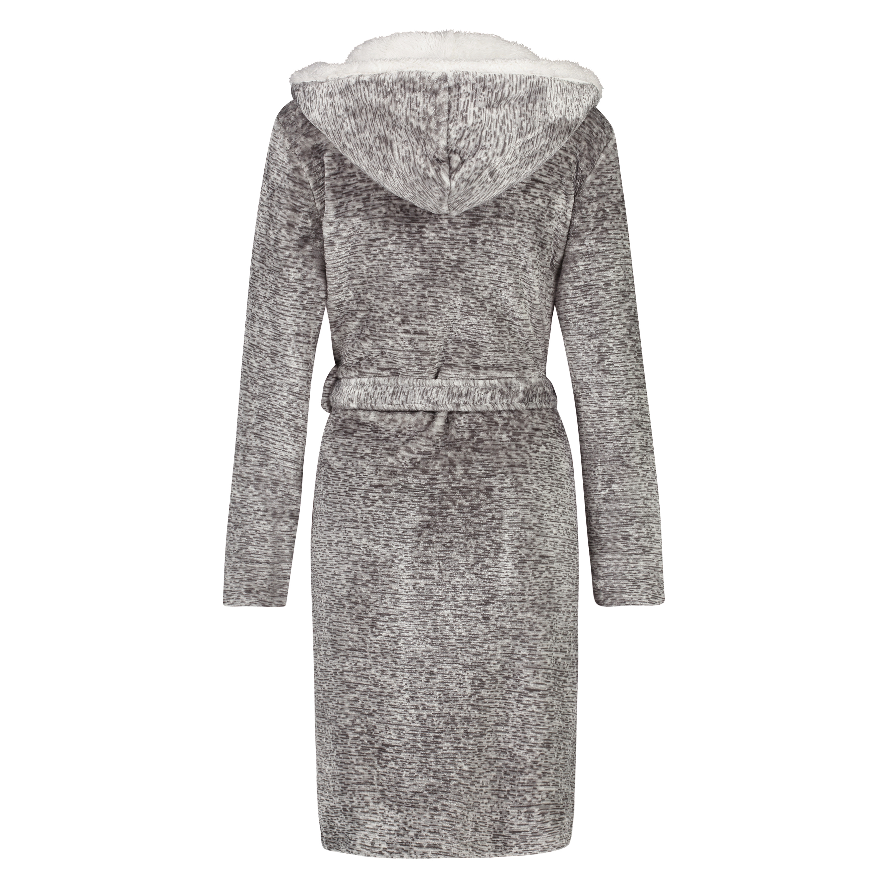 Peignoir Fleece, Gris, main