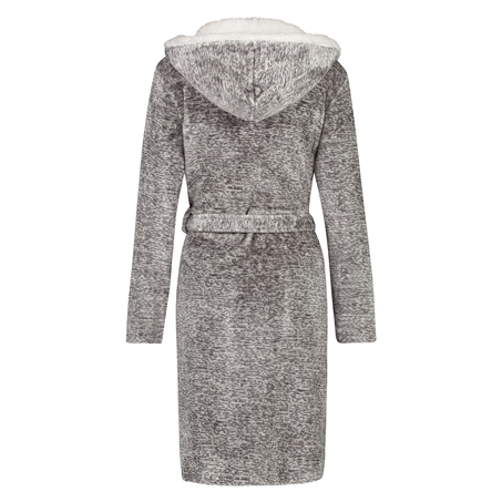 Peignoir Fleece, Gris