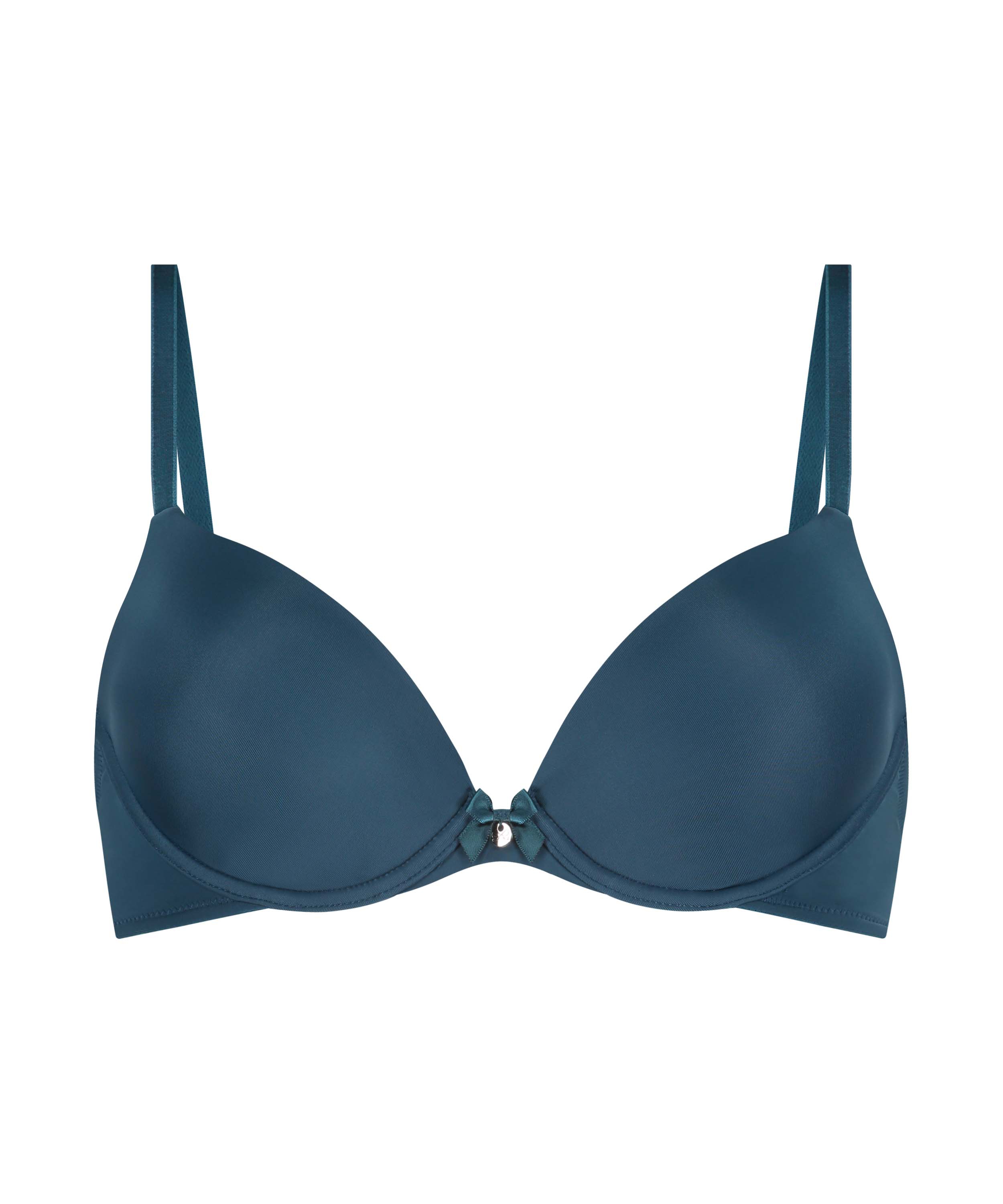 Soutien-gorge à armatures préformé Plunge, Bleu, main