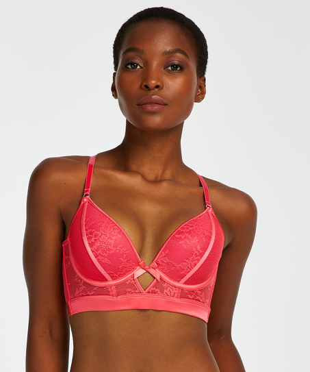Soutien-gorge à armatures préformé Duckie, Rouge