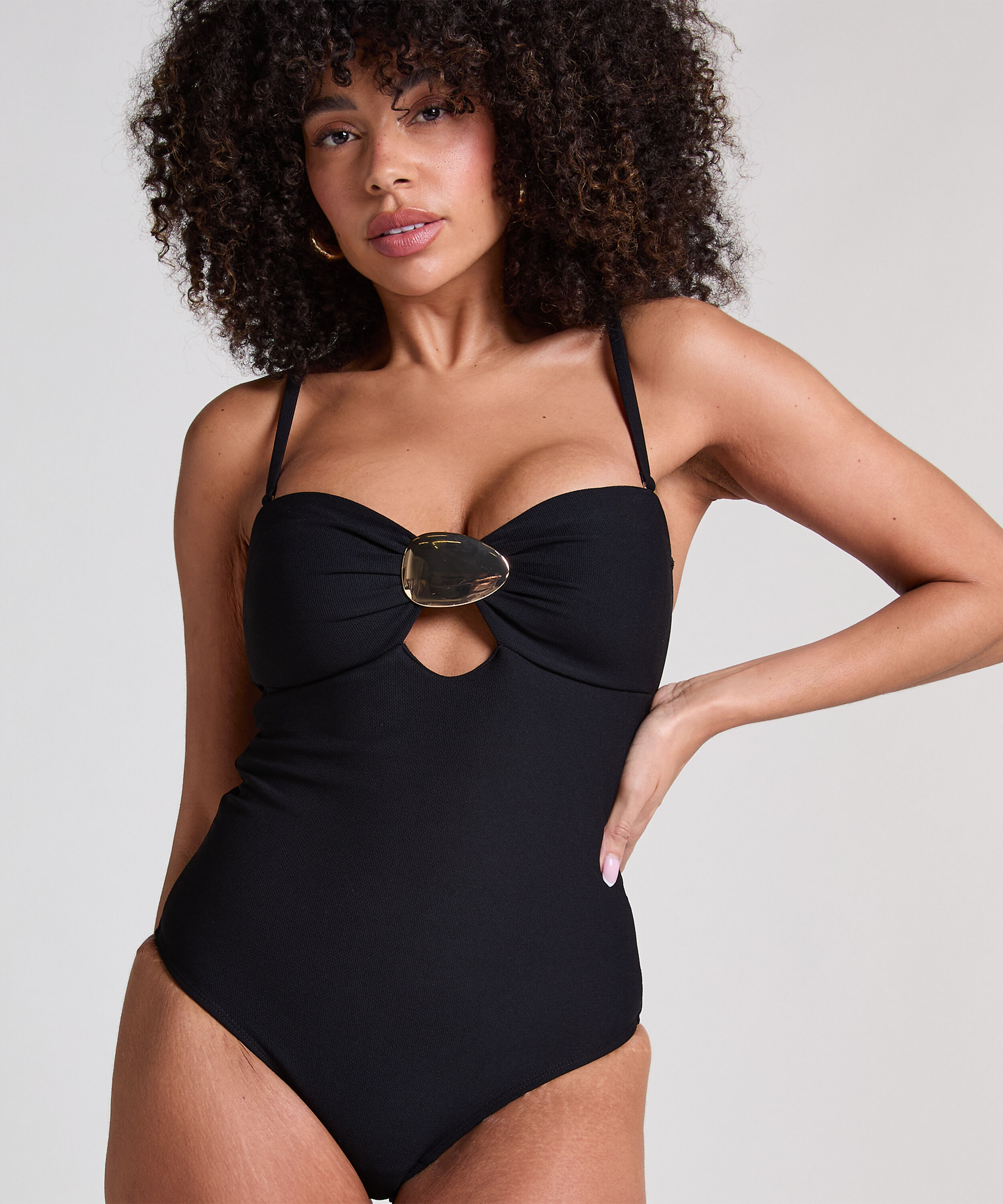 Maillot de bain sculptant Cabo, Noir