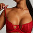 Soutien-gorge à armatures non-préformé Lulu, Rouge
