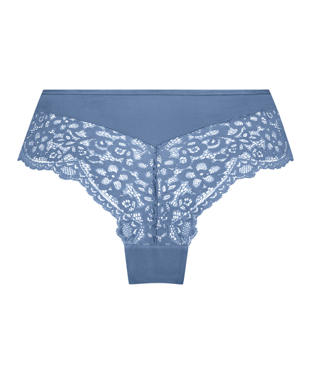 Slip brésilien Marine, Bleu