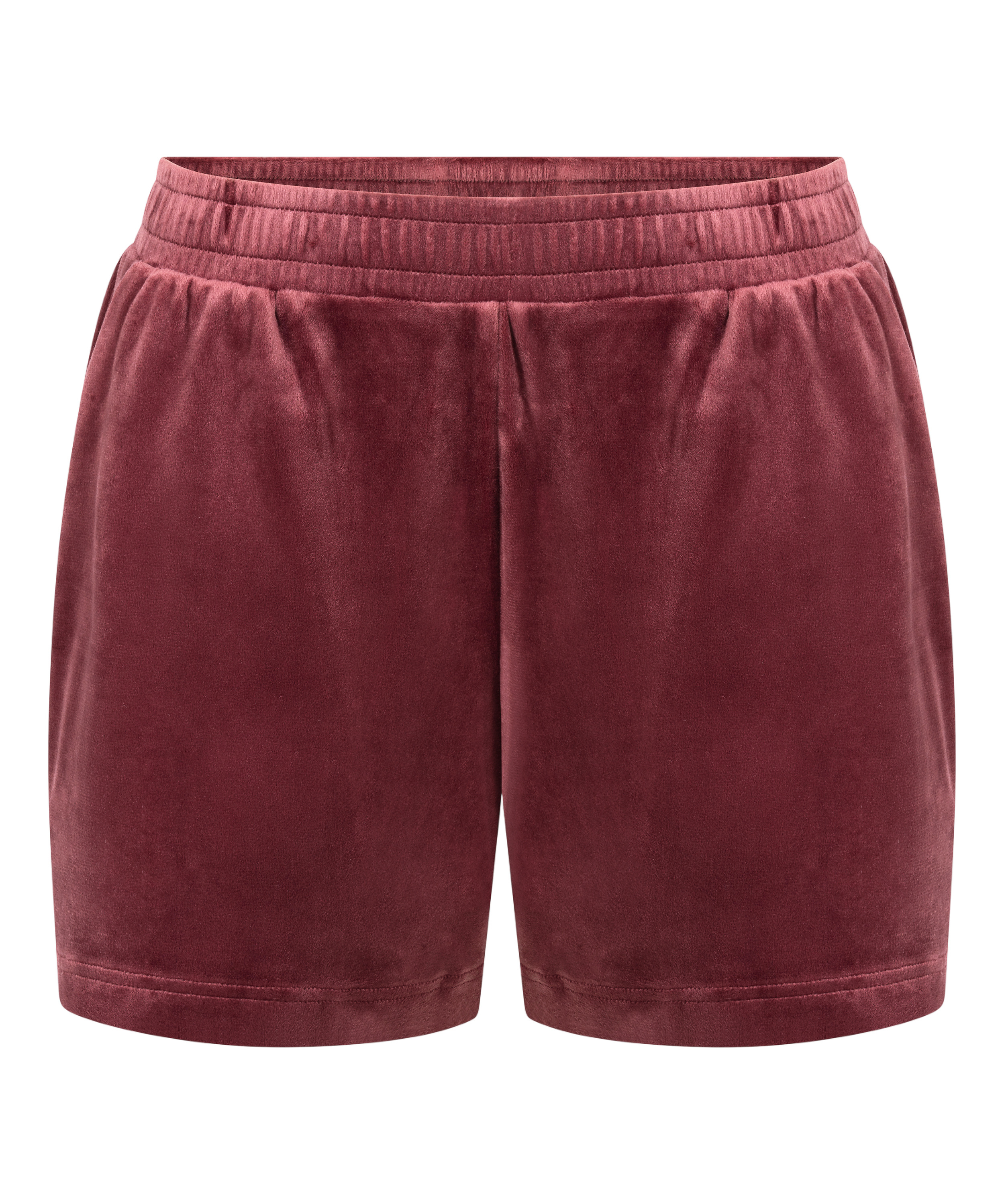 Short Velours Pocket, Rouge, main