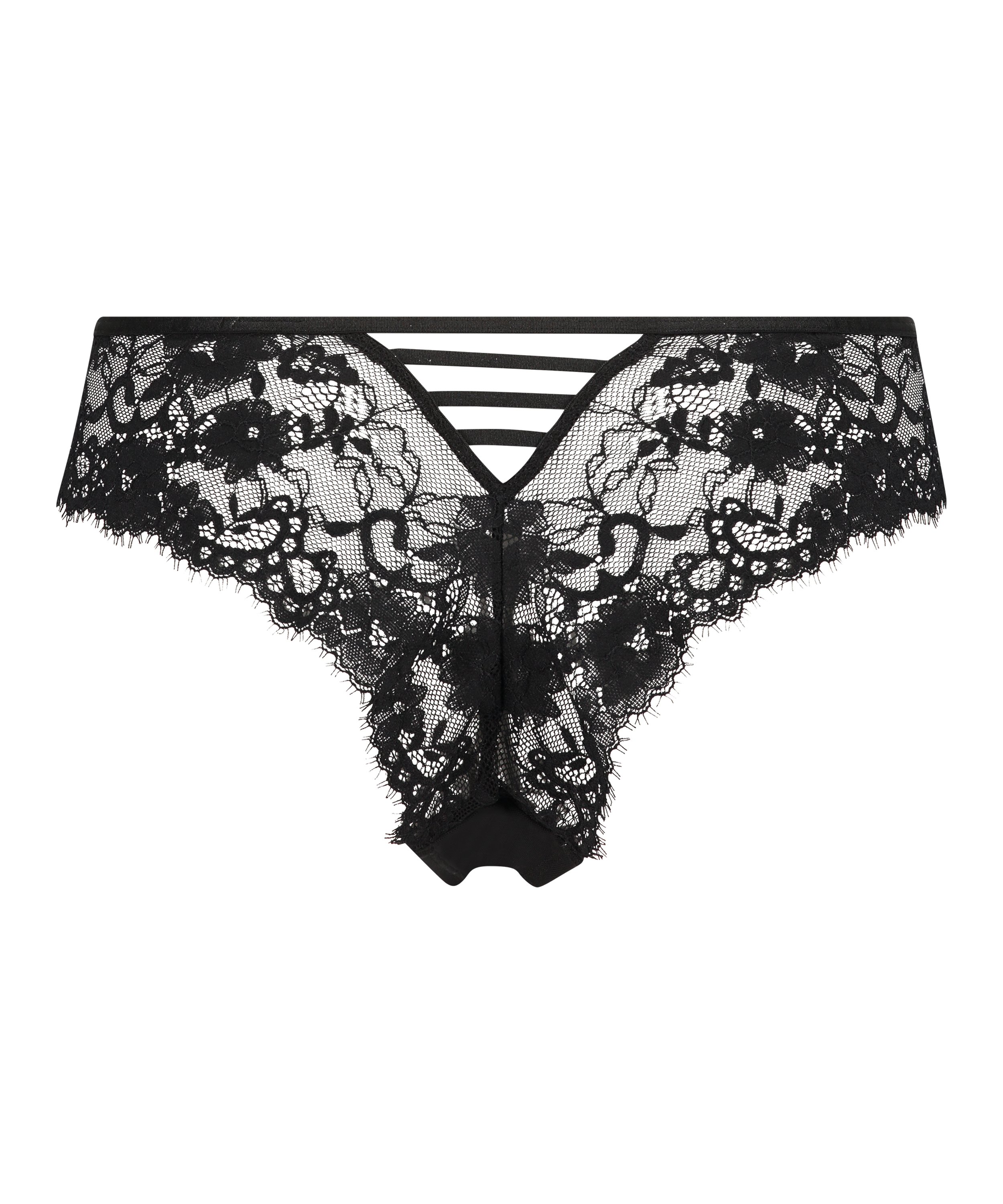 Slip brésilien Belle, Noir, main