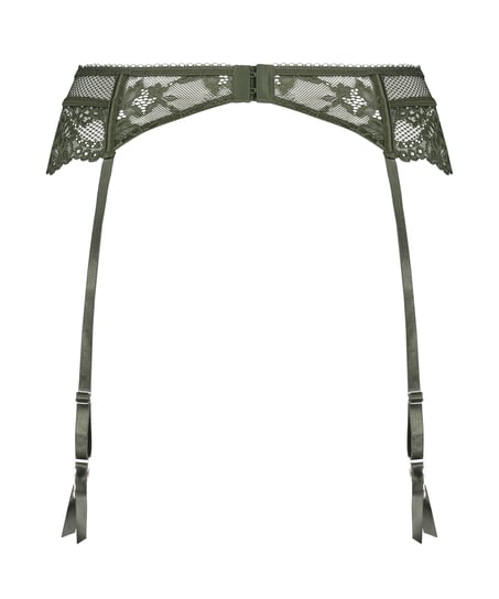 Porte jarretelle Anna, Vert