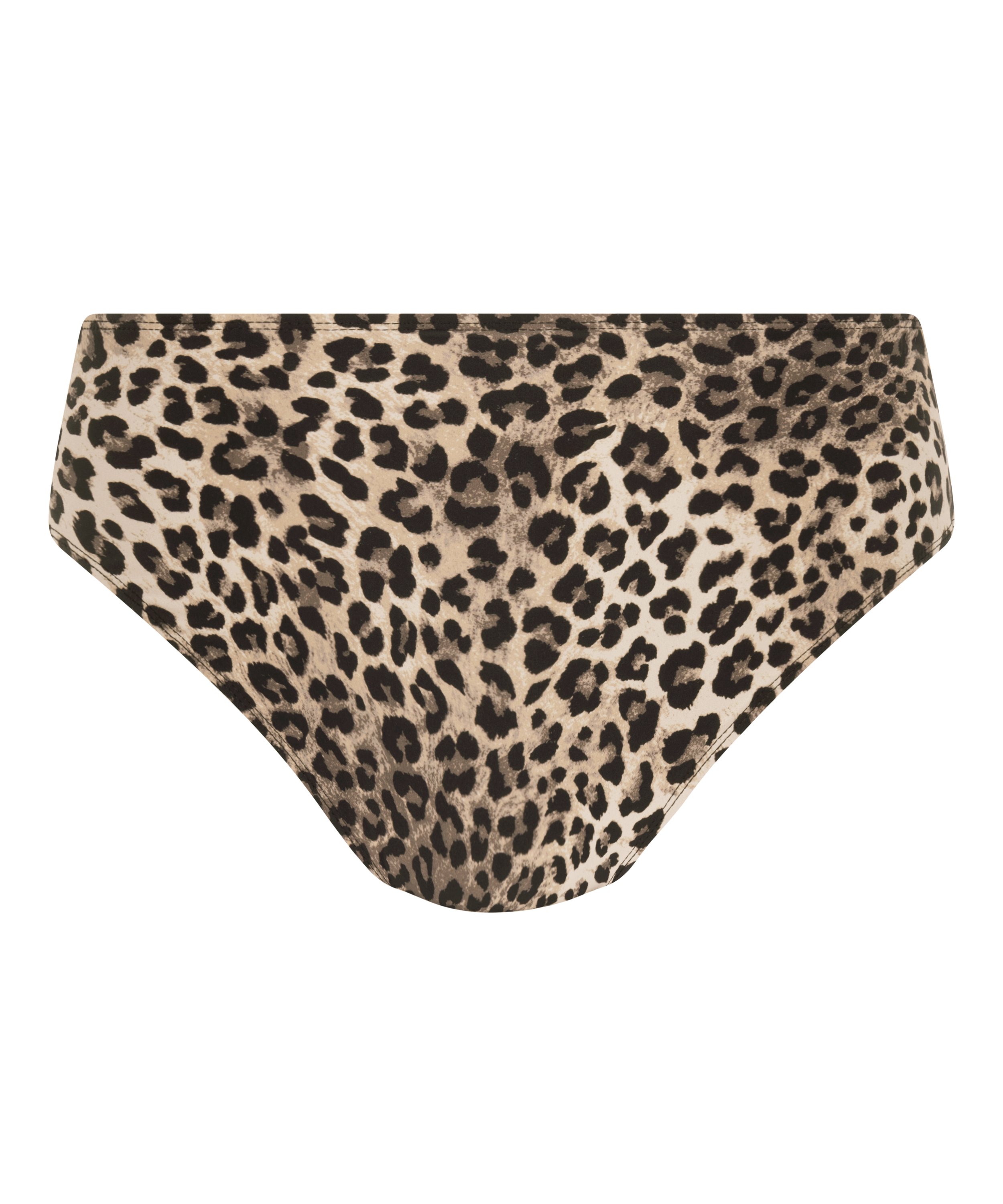 Bas de bikini taille moyenne Animalia Rio, marron, main