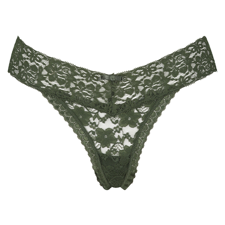 String dentelle florale, Vert