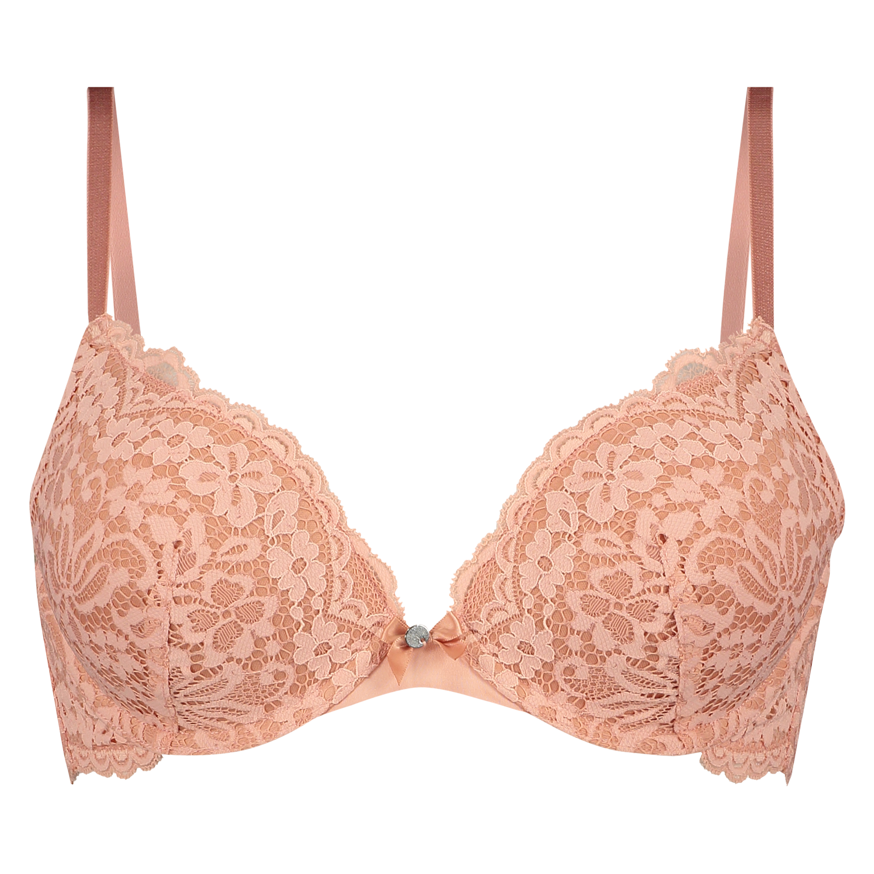 Soutien-gorge à armatures préformé push-up Marina, Rose, main