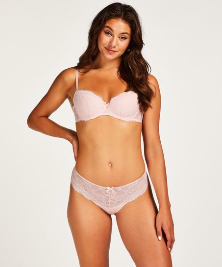 Soutien-gorge à armatures préformé Teddy, Rose