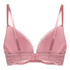 Soutien-gorge &agrave; armatures pr&eacute;form&eacute; push-up Marine, Rose