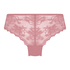 Slip brésilien iInvisible Lace Back, Rose