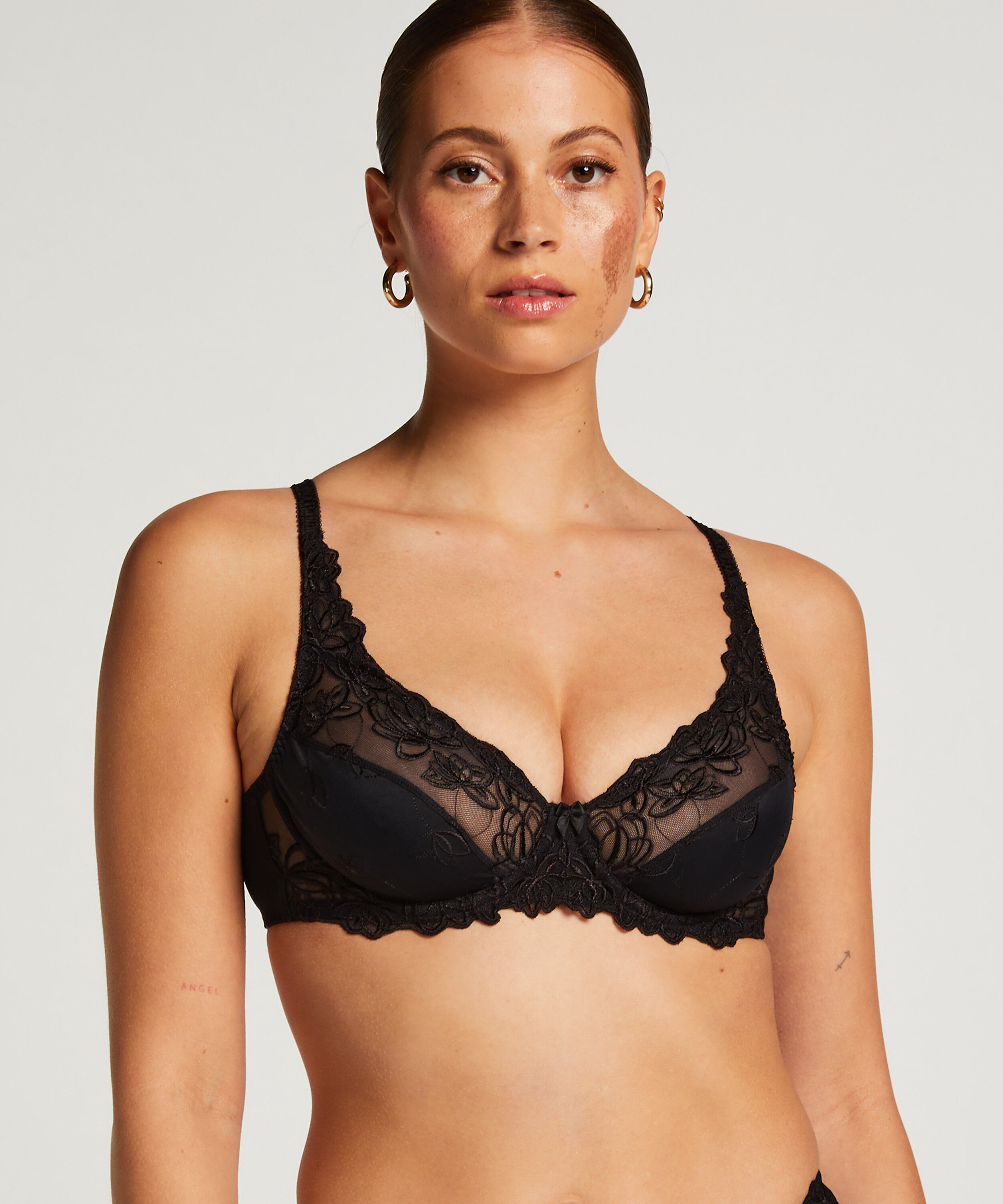 Soutien-gorge à armatures non-préformé Diva, Noir