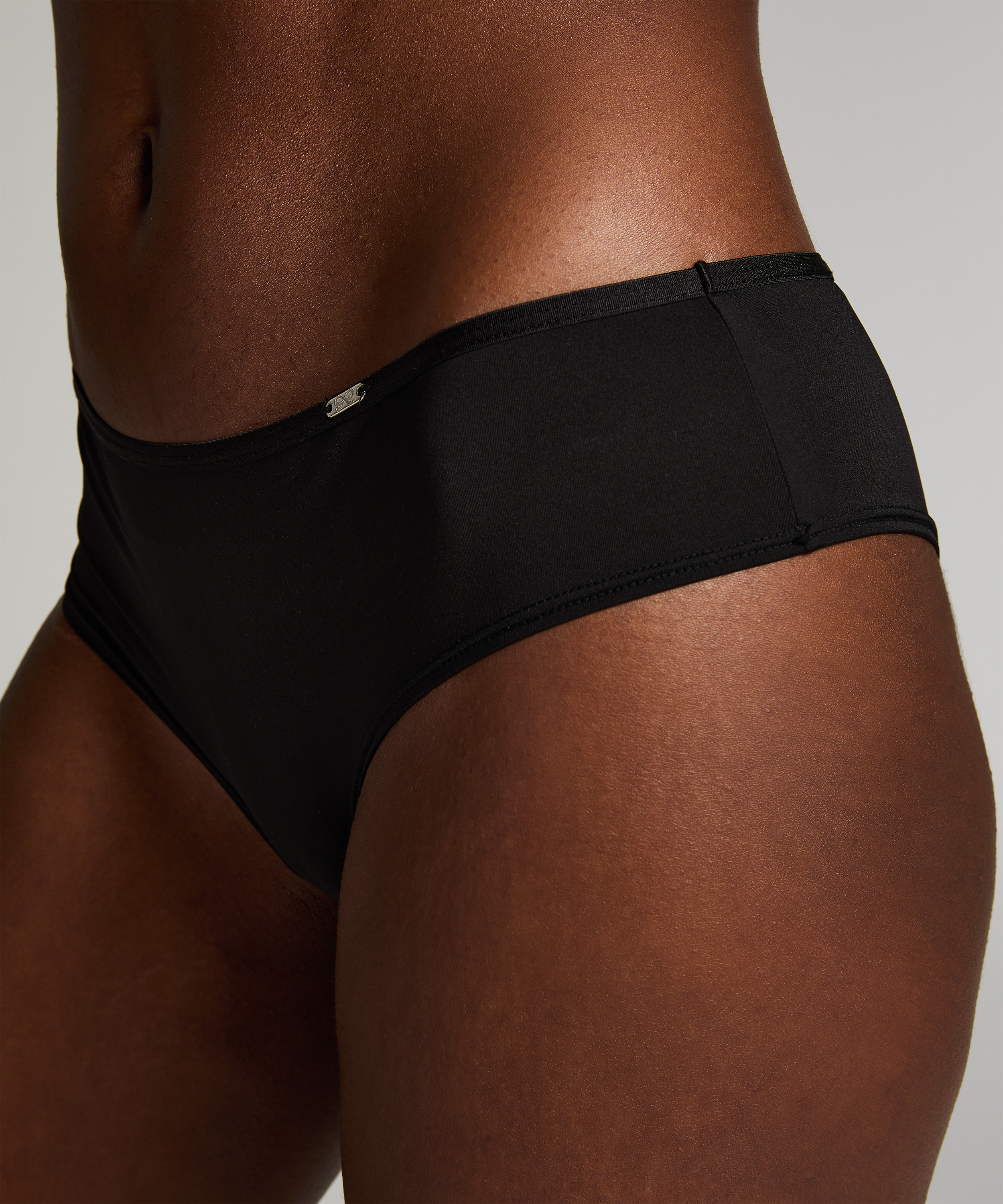 Lot de 2 slips Angie, Noir, main