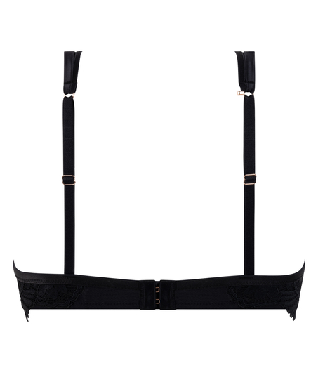Soutien-gorge à armatures non-rembourré Poppy, Noir