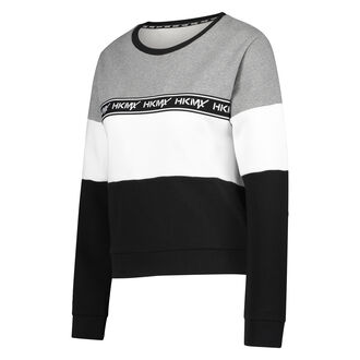 Sweat Polaire HKMX Colourblock, Gris