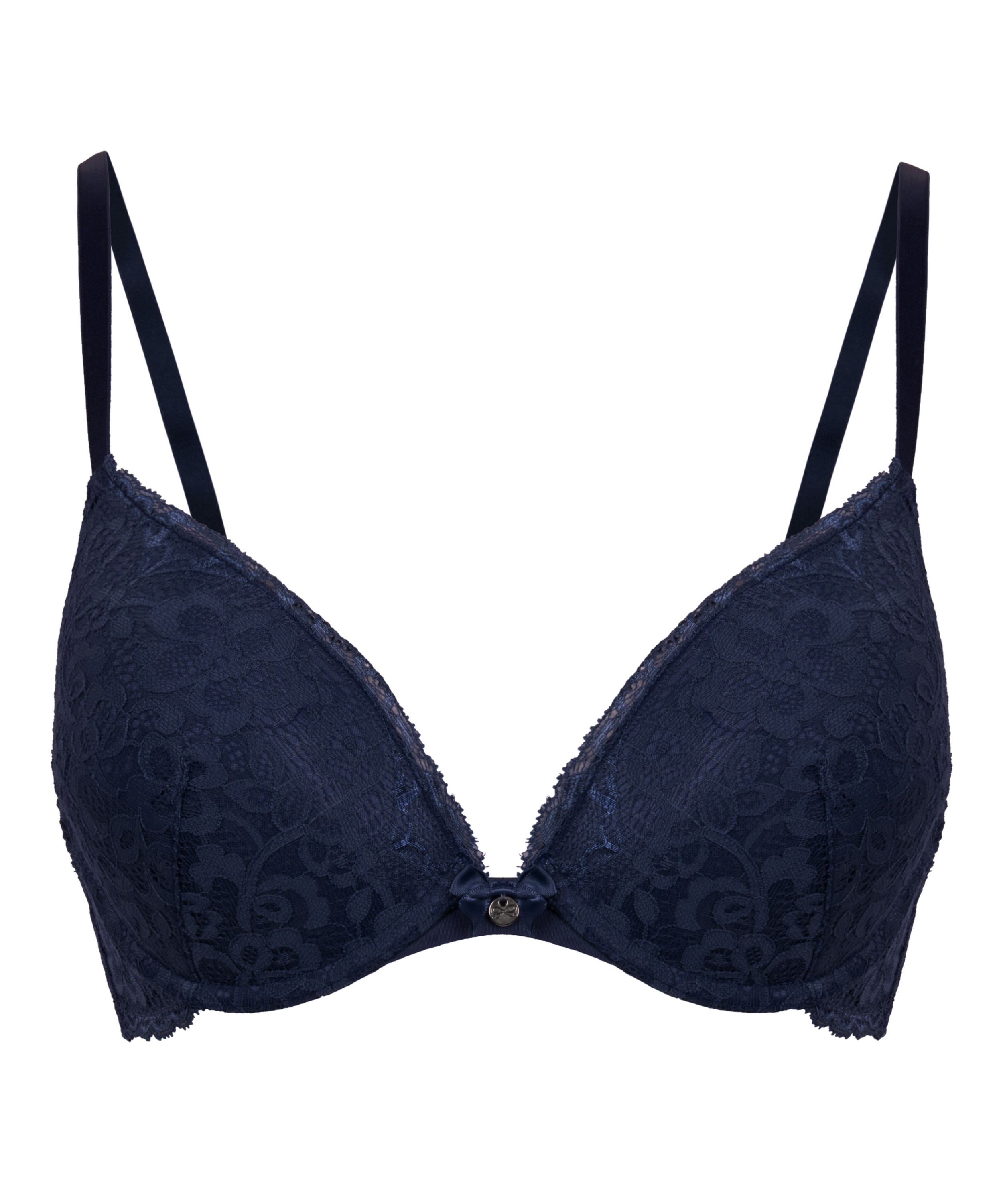 Soutien-gorge &agrave; armatures pr&eacute;form&eacute; push-up Marine, Bleu, main