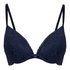 Soutien-gorge &agrave; armatures pr&eacute;form&eacute; push-up Marine, Bleu