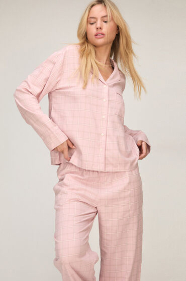 Hunkemöller Petite Pantalon de pyjama Woven Rose