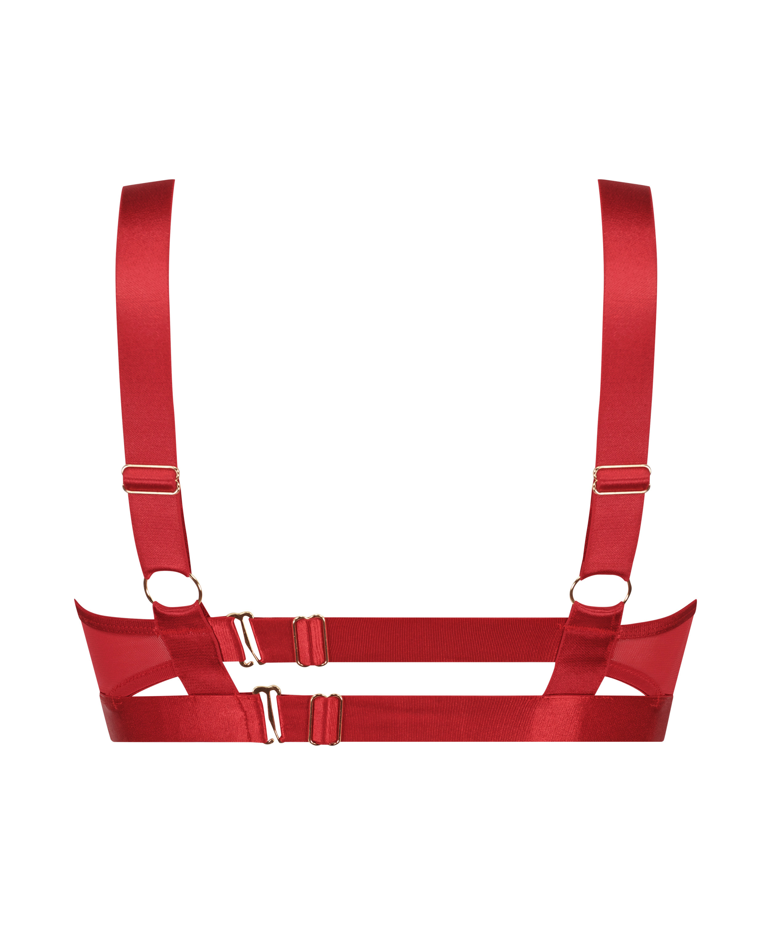 Soutien-gorge à armatures non-préformé Aurelia, Rouge, main