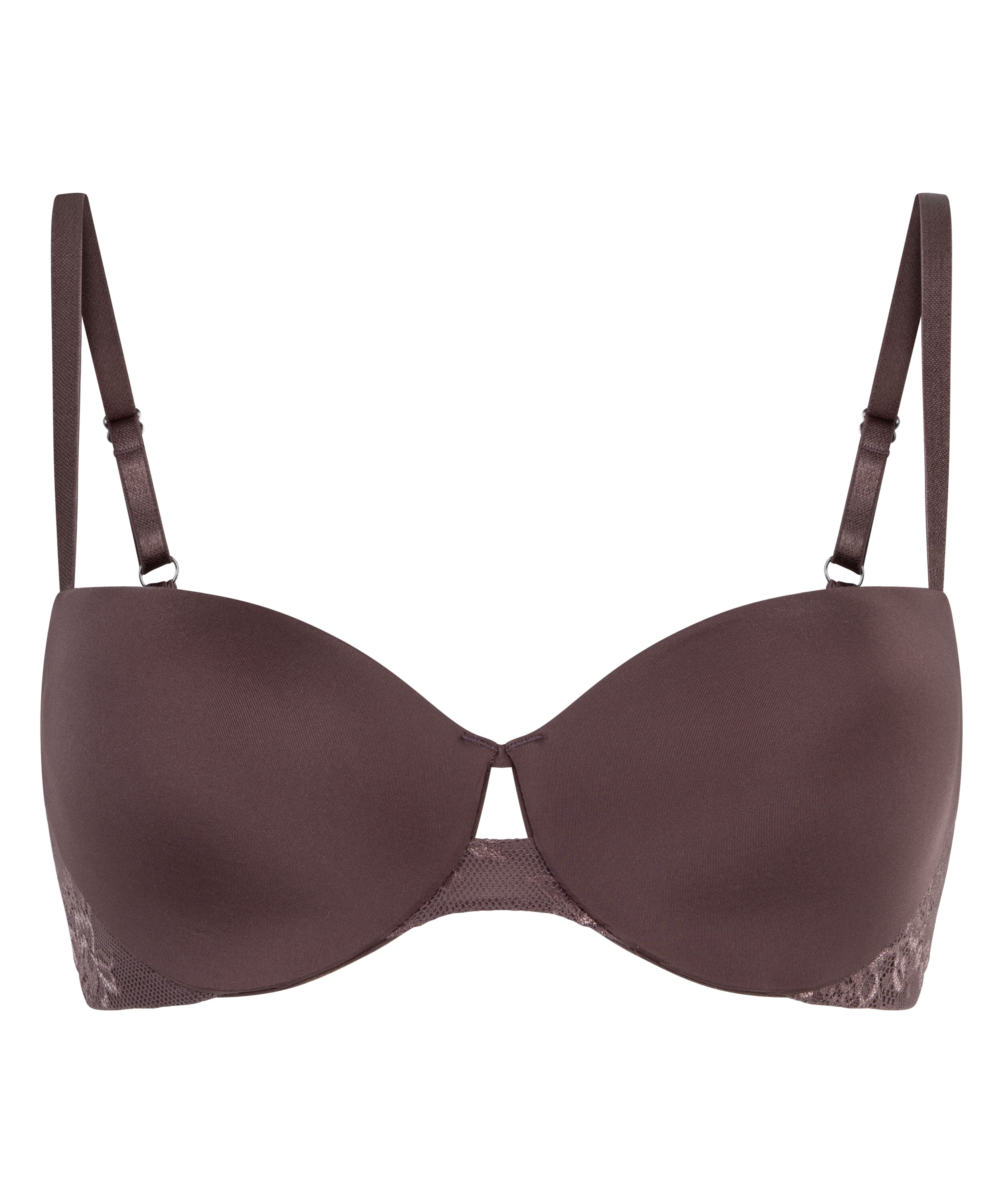 Soutien-gorge &agrave; armatures pr&eacute;form&eacute; Lea, Marron