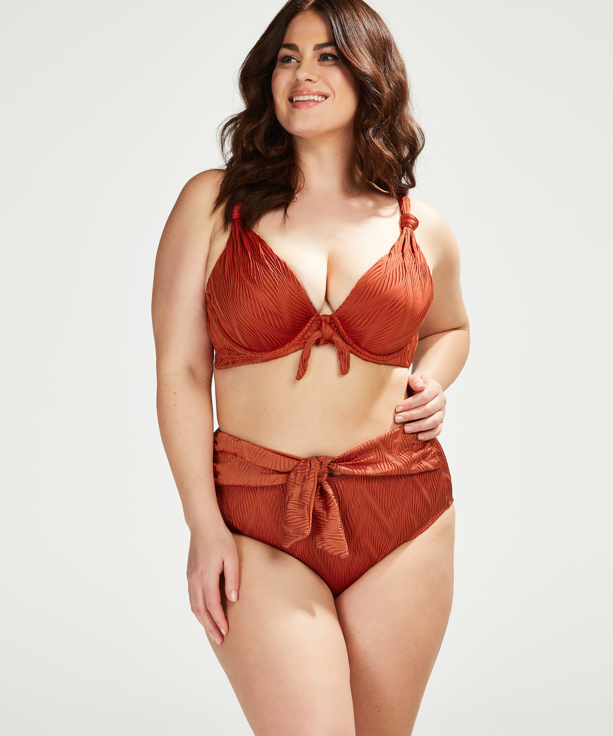 Slip de bikini haut Galibi I AM Danielle, Orange