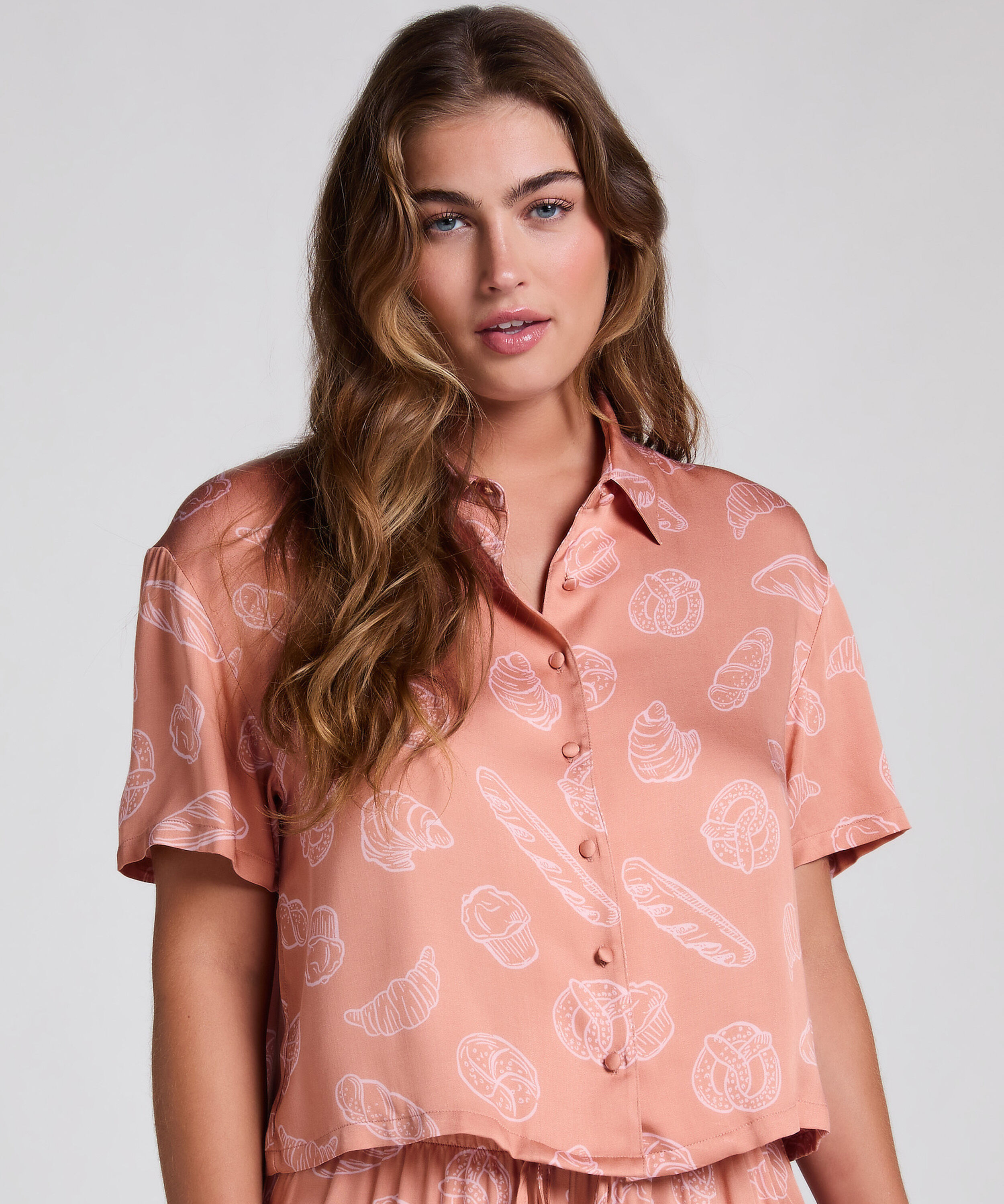 Haut de pyjama Springbreakers, Beige
