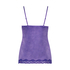 Camisole velours Dentelle, Violet