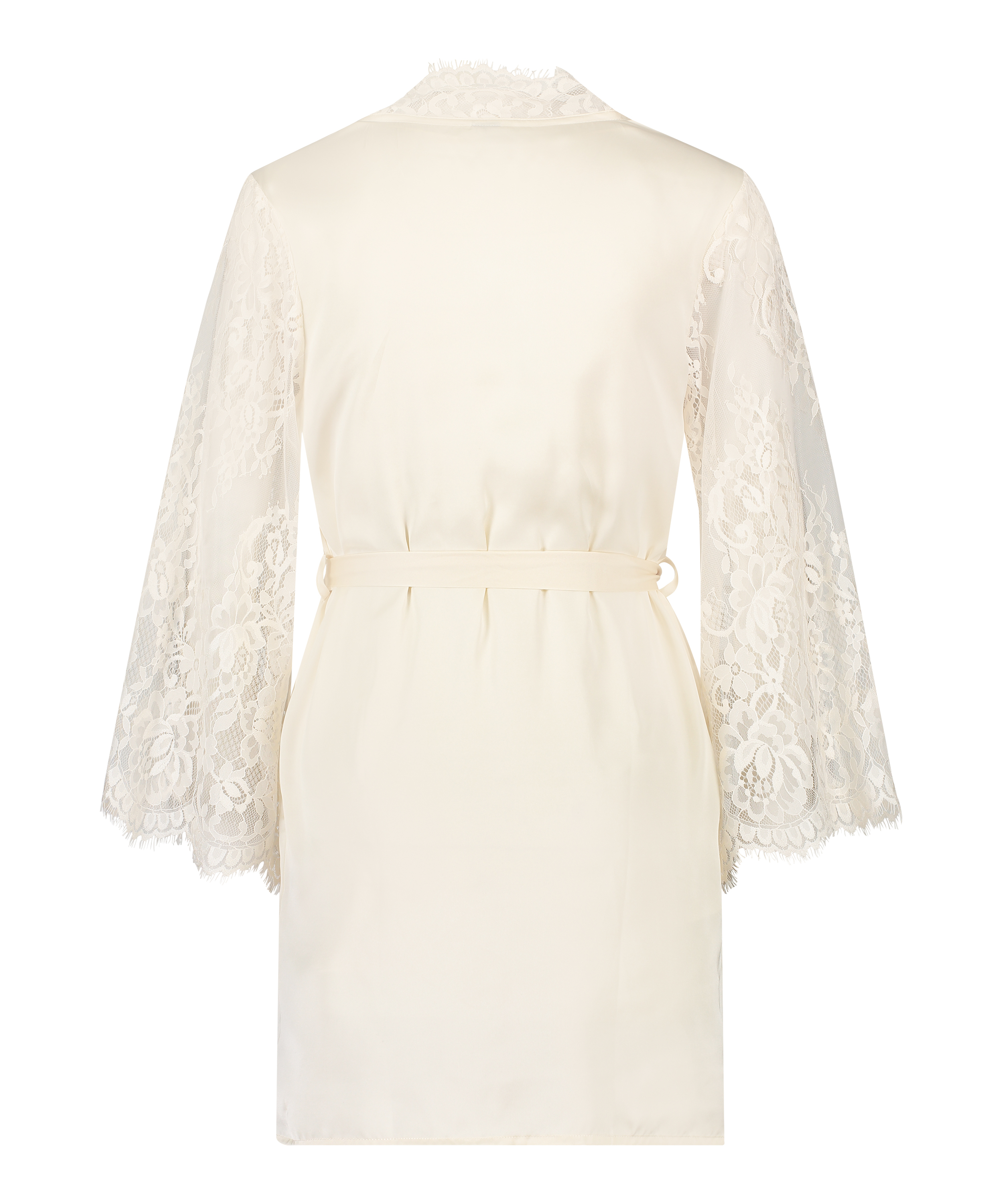 Kimono All Over Lace, Blanc, main