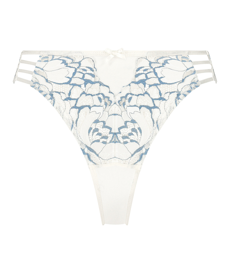 Slip brésilien Cindy, Blanc