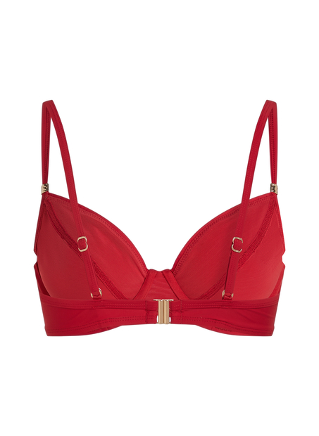 Haut de bikini Luna, Rouge