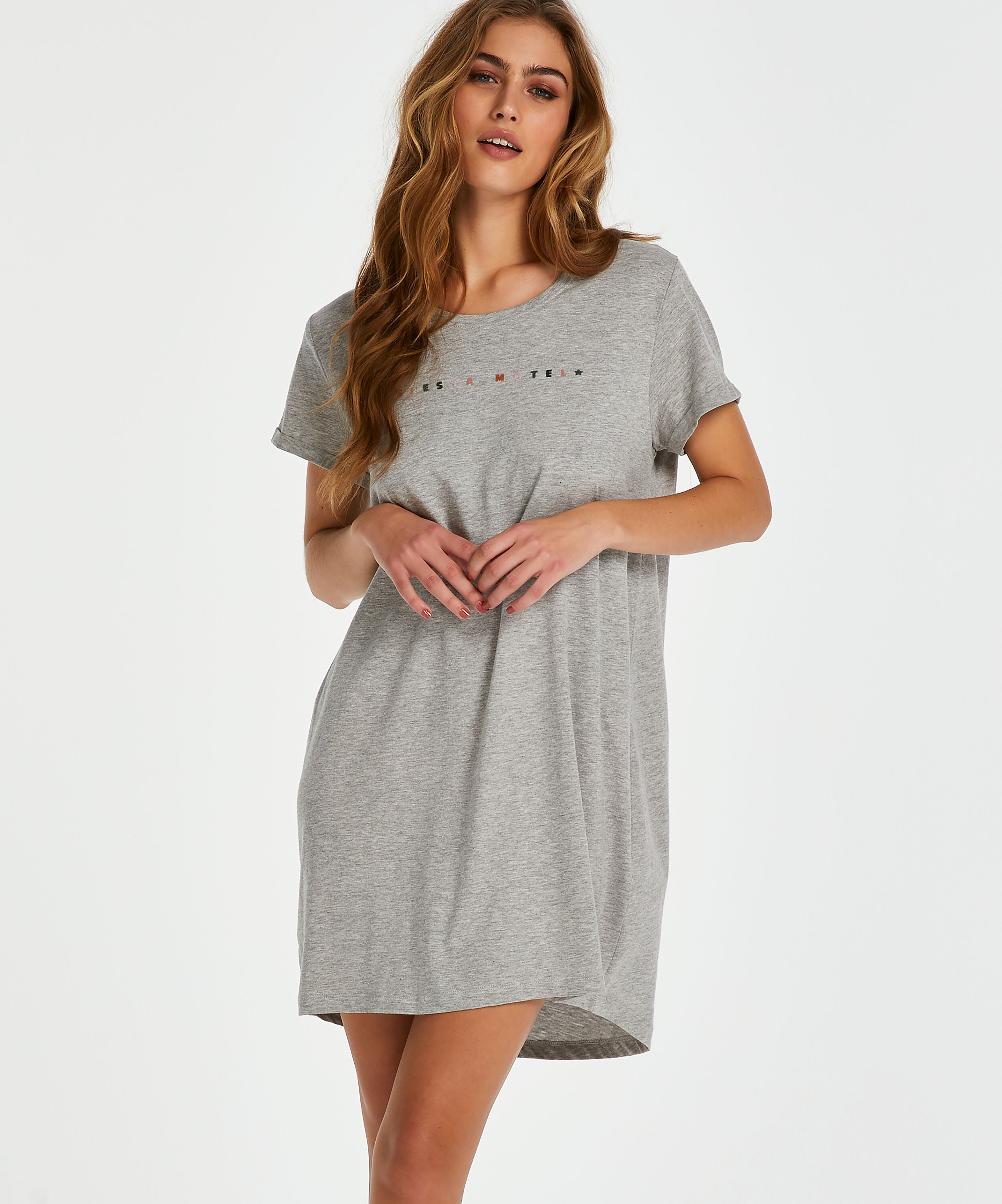 Chemise de nuit Siesta, Gris