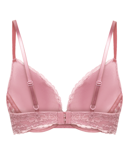 Soutien-gorge à armatures préformé push-up Marine, Rose