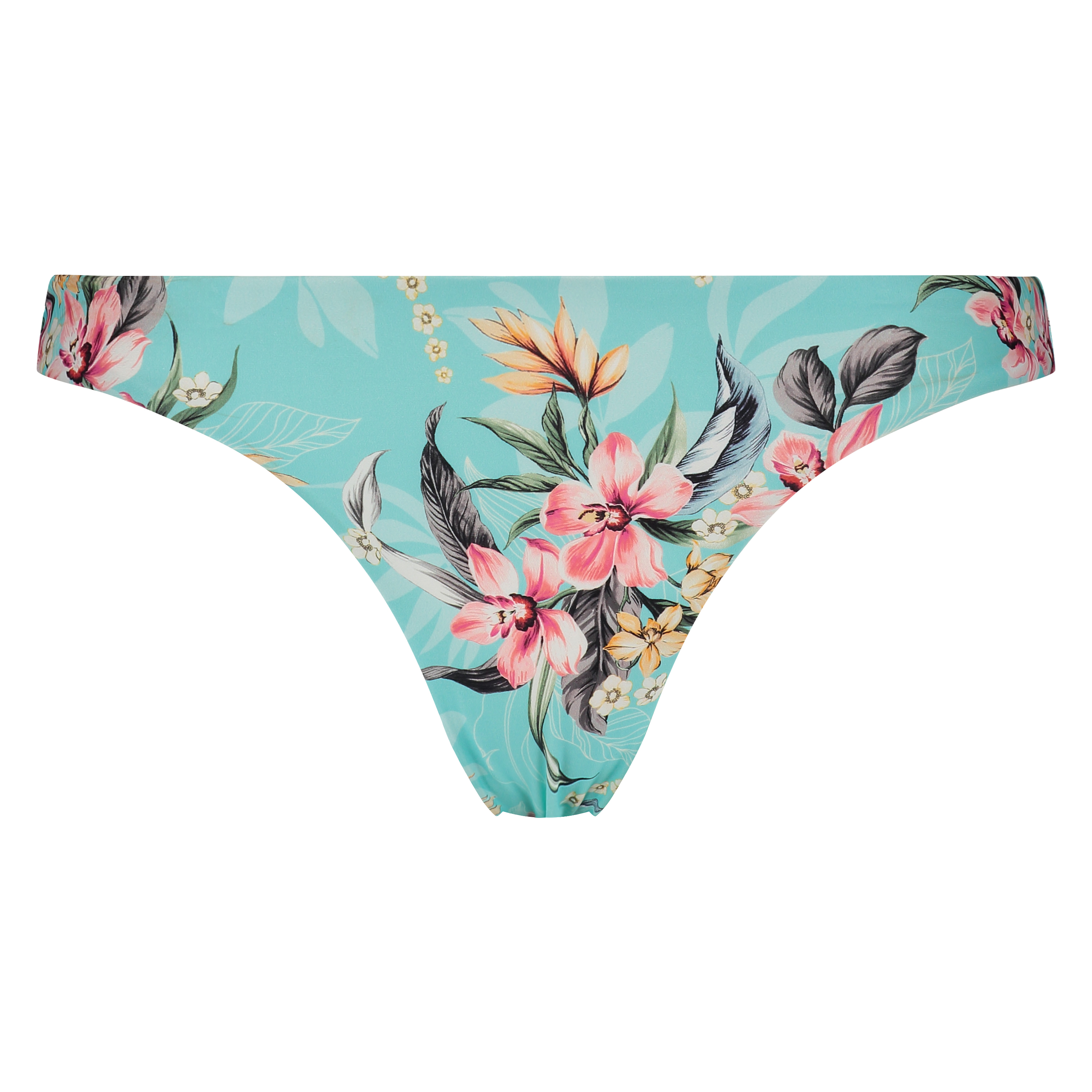 Bas de bikini slip brésilien Bea, Bleu, main