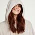 Robe snuggle polaire femme, Beige