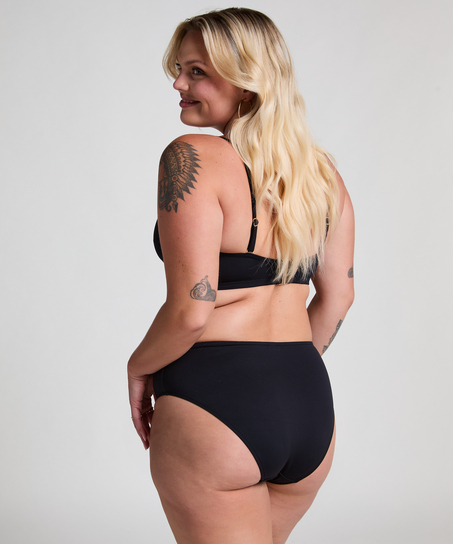 Bas de bikini en n&eacute;opr&egrave;ne Rio, Noir