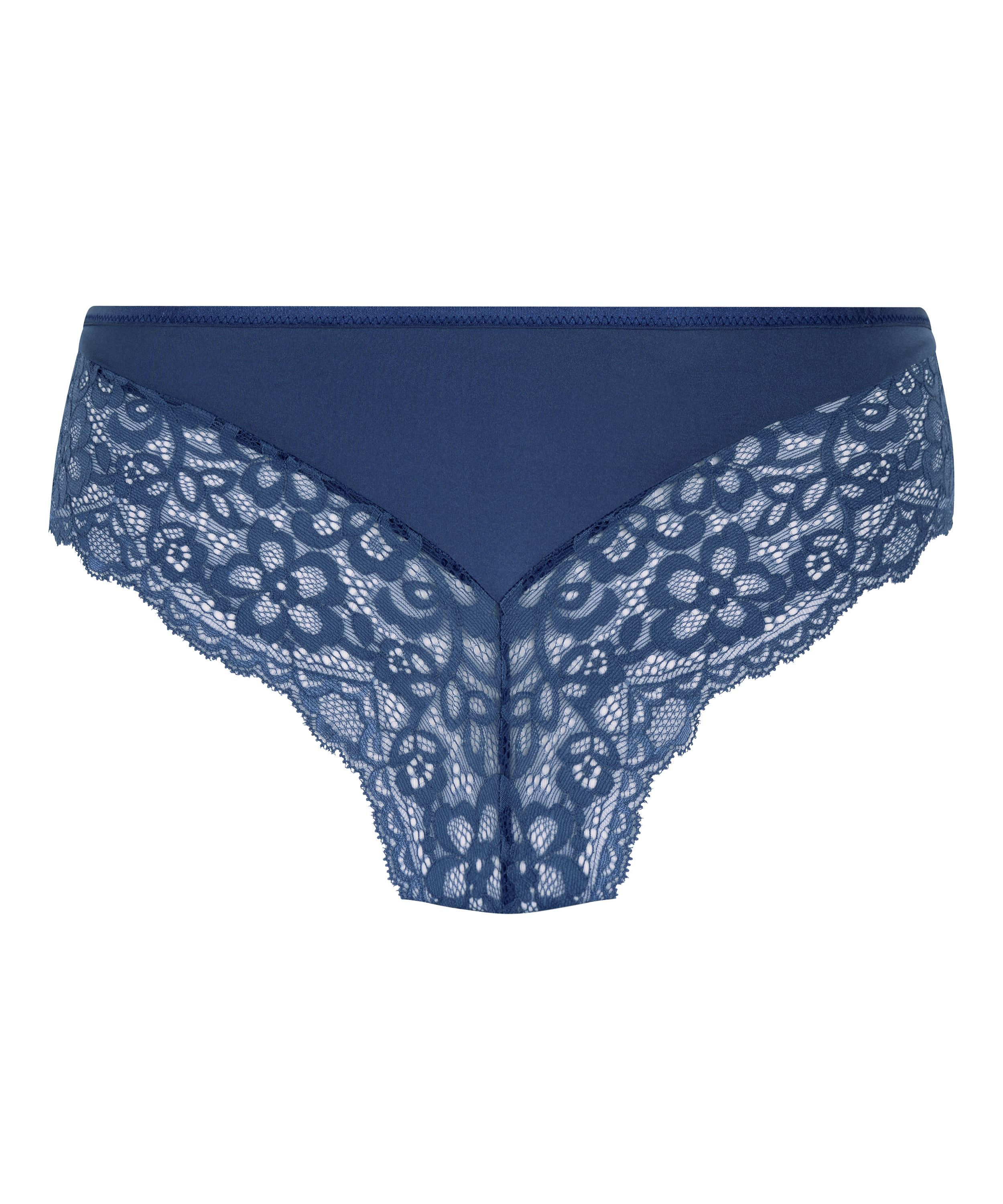 Slip brésilien Marine, Bleu, main