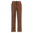 Pantalon de pyjama, marron