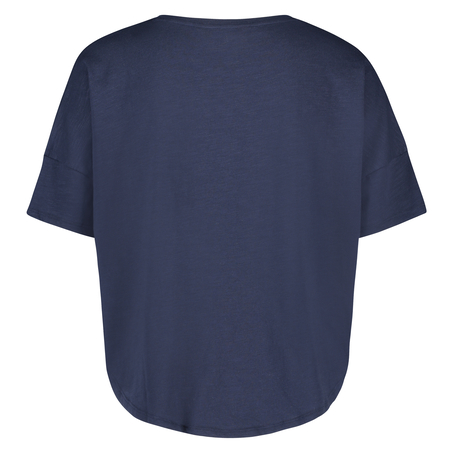 Haut de pyjama, Bleu