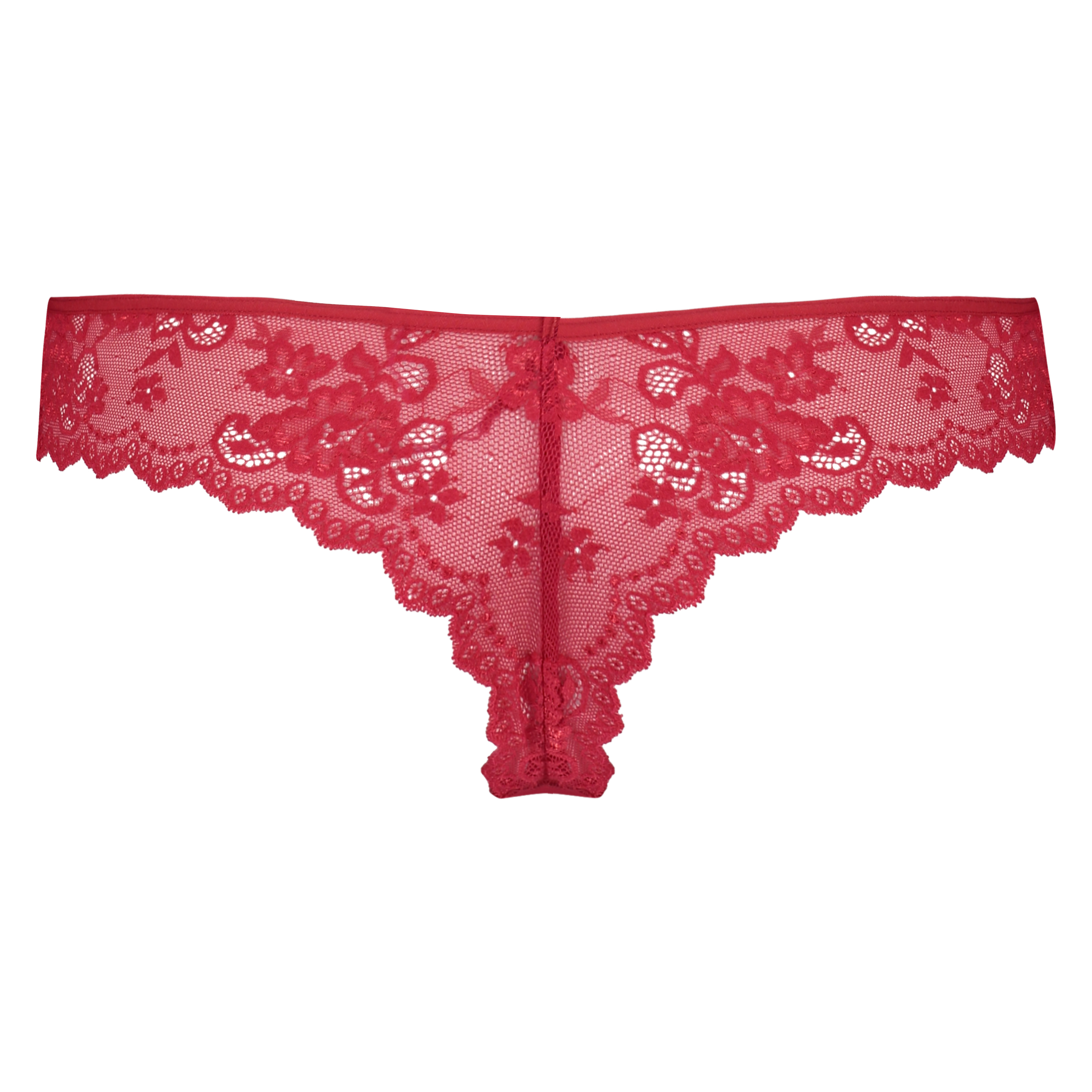 Invisible string Lace Back, Rouge, main
