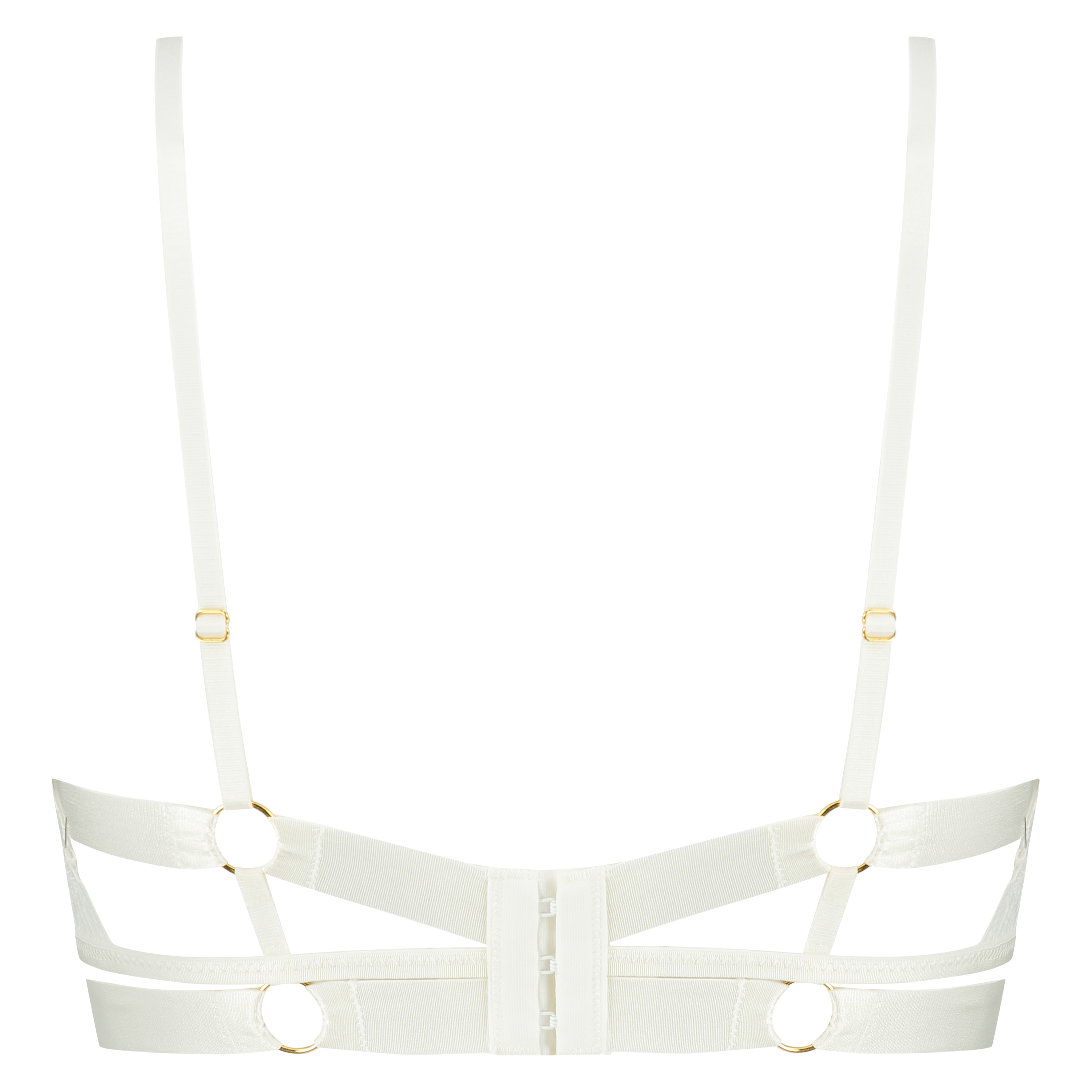 Soutien-gorge &agrave; armatures non-pr&eacute;form&eacute; Jacky, Blanc, main