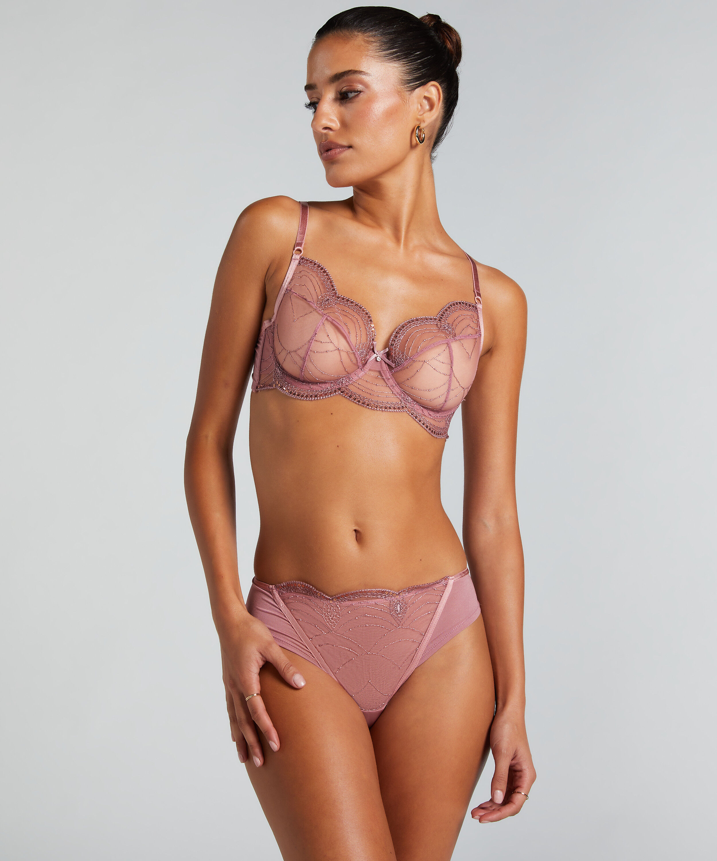 Slip brésilien Ruby, Rose Slip brésilien Ruby, Rose
