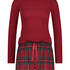 Pyjama set Twill, Rouge
