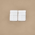 Lot de 2 extensions pour soutien-gorge, Blanc